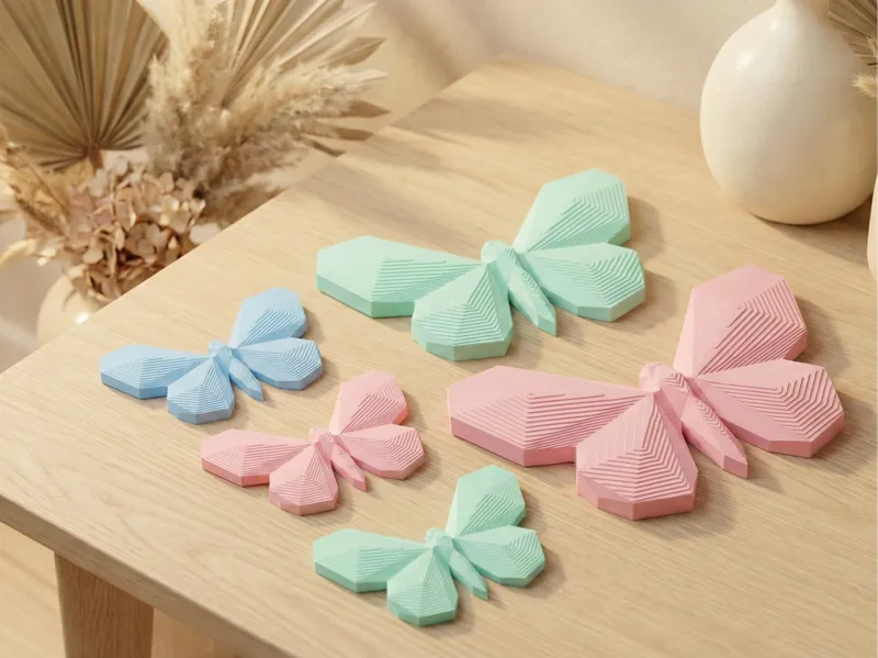 Origami metulj 🦋 Japandi stil