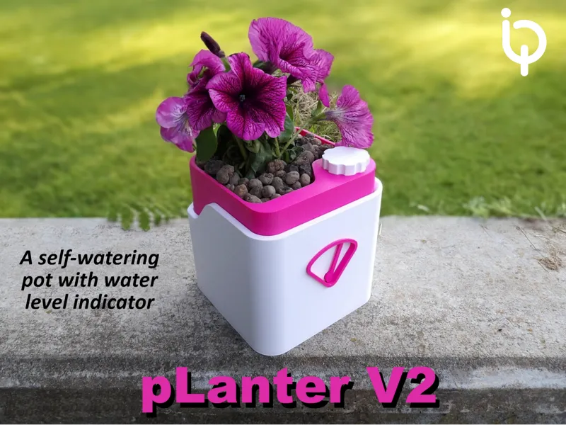Samozalivni cvetlični lonec pLanter V2